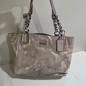 Coach Silver glitter Bag Brand New!
